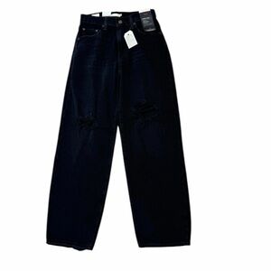 Levi’s premium Baggy dad jeans black rad dad 25‎ New